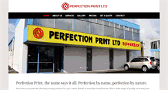 Desktop Screenshot of perfectionprint.co.nz