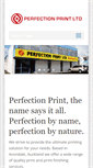 Mobile Screenshot of perfectionprint.co.nz